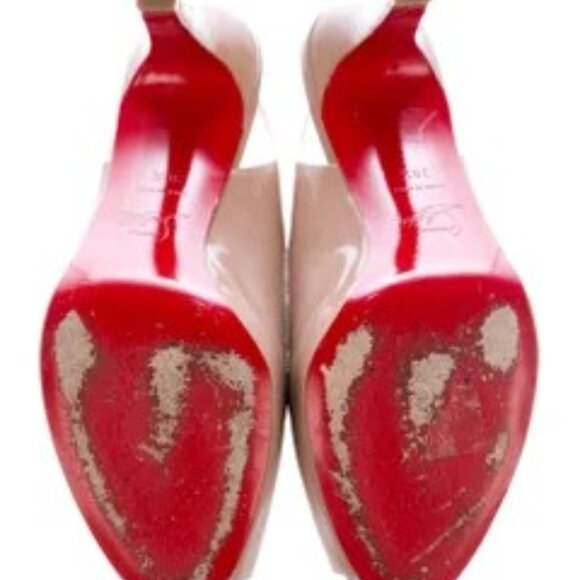 CHRISTIAN LOUBOUTIN Numero Prive 70 Patent Leather Pumps Size: 8.5 | IT 38.5 - Picture 5 of 5
